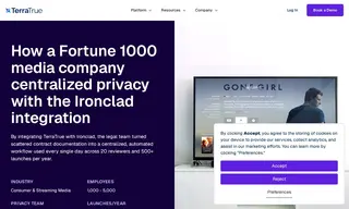 Preview of the Fortune 1000 Media Company Case Study