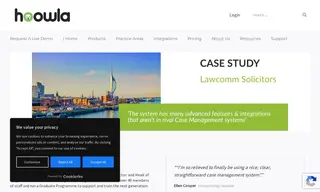 Preview of the Lawcomm Solicitors Case Study