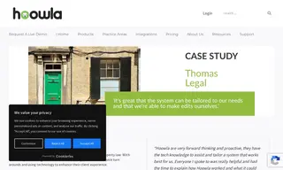 Preview of the Thomas Legal Case Study
