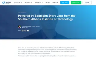 Preview of the Southern Alberta Institute of Technology (sait) Case Study