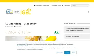 Preview of the LGL Recycling Case Study