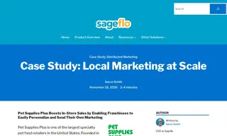 Preview of the Pet Supplies Plus Case Study