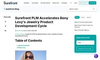 Preview of the Bony Levy Case Study