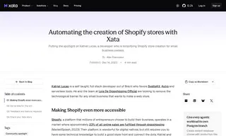 Preview of the Loja De Dropshipping Official Case Study
