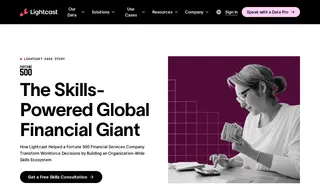 Preview of the Fortune 500 Financial Services Company Case Study