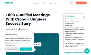 Preview of the Unguess Case Study