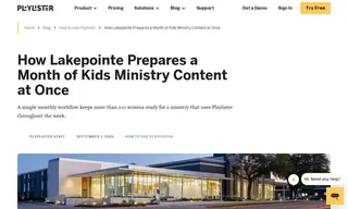 Preview of the Lakepointe Church Case Study