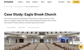 Preview of the Eagle Brook Church Case Study