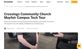 Preview of the Crossings Community Church Mayfair Case Study