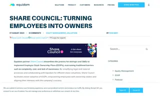 Preview of the Share Council Case Study