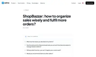 Preview of the ShopBazzar Case Study