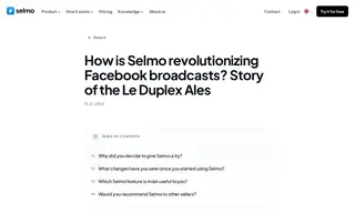 Preview of the Le Duplex Ales Case Study