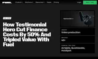 Preview of the Testimonial Hero Case Study