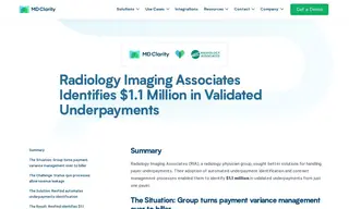 Preview of the Radiology Imaging Associates Case Study