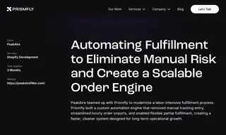 Preview of the PeakAire Case Study