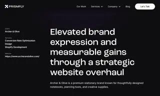 Preview of the Archer & Olive Case Study
