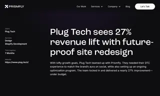 Preview of the Plug Tech Case Study