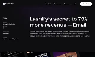 Preview of the Lashify Case Study