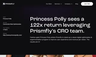 Preview of the Princess Polly Case Study