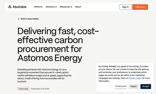 Preview of the Astomos Energy Corporation Case Study