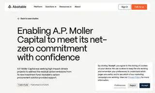 Preview of the A.P. Moller Capital Case Study