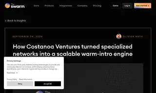 Preview of the Costanoa Ventures Case Study
