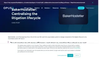 Preview of the BakerHostetler Case Study