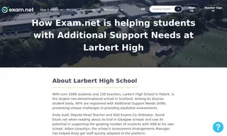 Preview of the Larbert High School Case Study
