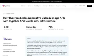 Preview of the Runware Case Study