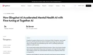 Preview of the Slingshot AI Case Study