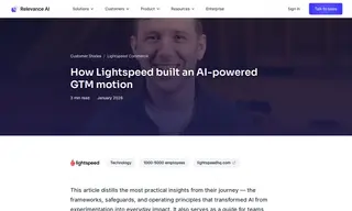 Preview of the Lightspeed Commerce Case Study