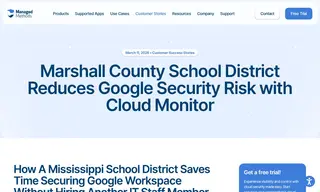 Preview of the Marshall County School District Case Study