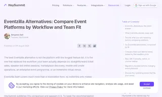Preview of the Eventzilla Case Study