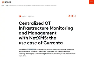 Preview of the Currenta Case Study