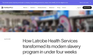 Preview of the Latrobe Health Services Case Study
