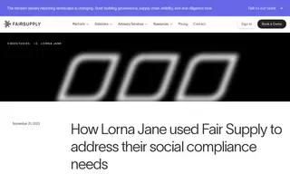 Preview of the Lorna Jane Case Study