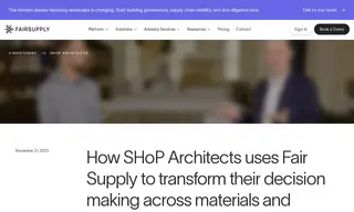 Preview of the SHoP Architects Case Study