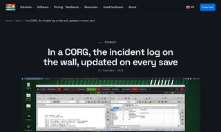 Preview of the CORG (French Gendarmerie Operations Centre) Case Study