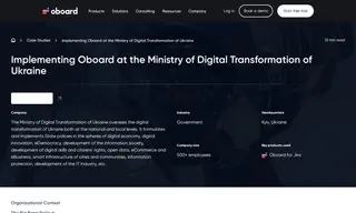 Preview of the Ministry of Digital Transformation of Ukraine Case Study