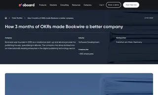 Preview of the Bookwire Case Study