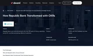 Preview of the Republic Bank Case Study