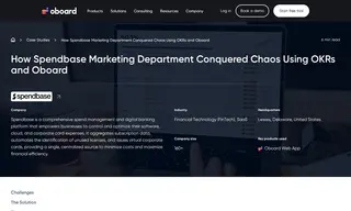 Preview of the Spendbase Case Study