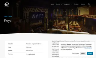 Preview of the Keys Nightclub Case Study