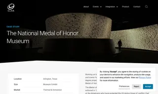 Preview of the NATIONAL MEDAL OF HONOR MUSEUM Case Study