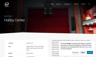 Preview of the Hobby Center for the Performing Arts Case Study