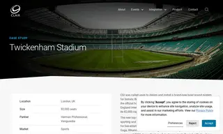 Preview of the Twickenham Stadium Case Study