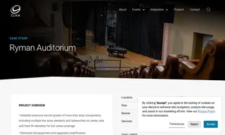 Preview of the Ryman Auditorium Case Study