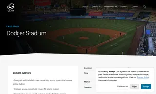 Preview of the Dodger Stadium Case Study