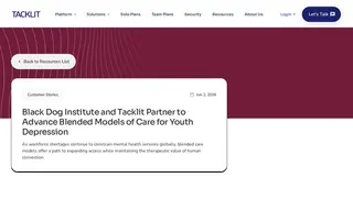 Preview of the Black Dog Institute Case Study