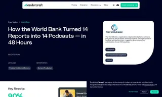 Preview of the World Bank Case Study